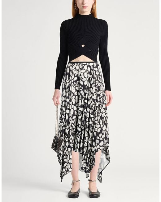 Marni White Midi Skirt Viscose