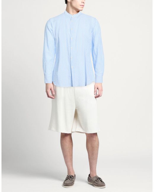 GMF 965 Blue Sky Shirt Cotton, Linen for men