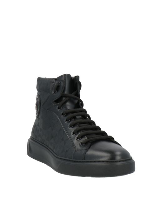 Giovanni Conti Black Trainers for men