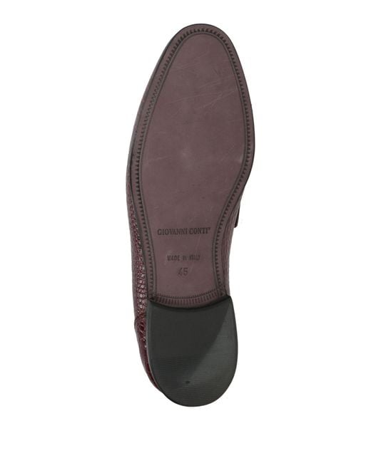 Giovanni Conti Purple Loafer for men