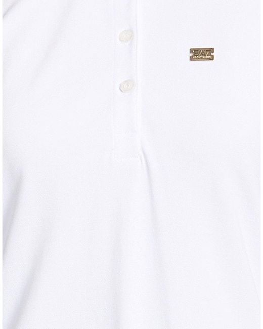 EA7 White Mini Dresses