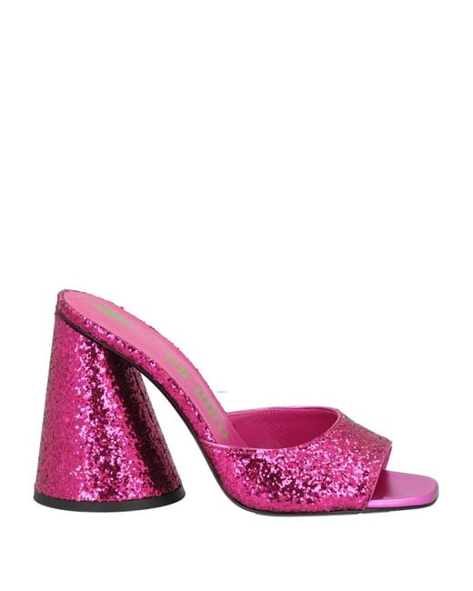 The Attico Pink Sandals