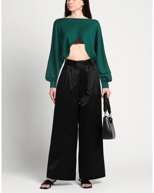 Alberta Ferretti Green Sweater Wool