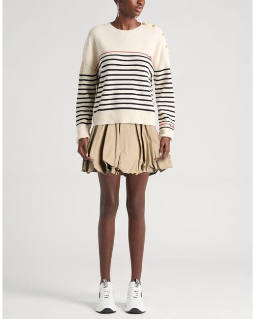 Dior Natural Khaki Mini Skirt Cotton