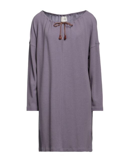 Robe courte Alysi en coloris Purple