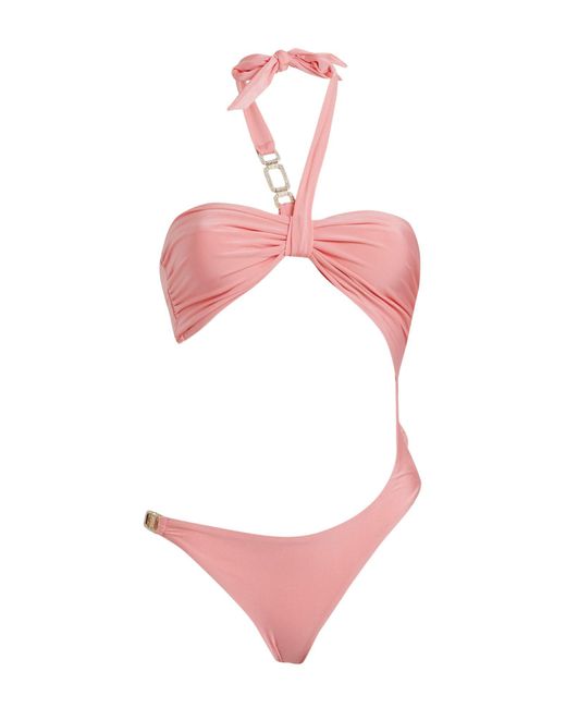 Guess Onepiece Swimsuit in Pink Lyst
