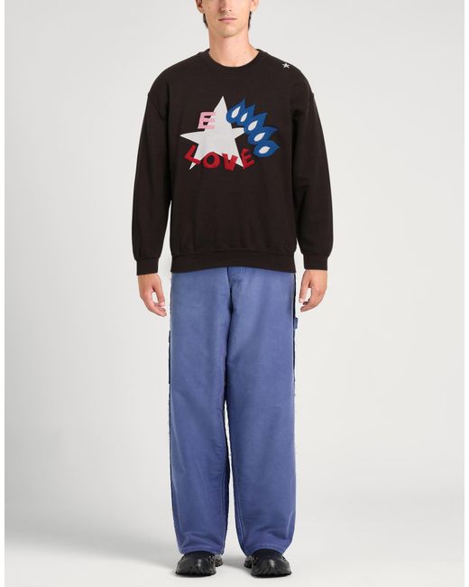 Saucony Blue Dark Sweatshirt Cotton, Polyester for men
