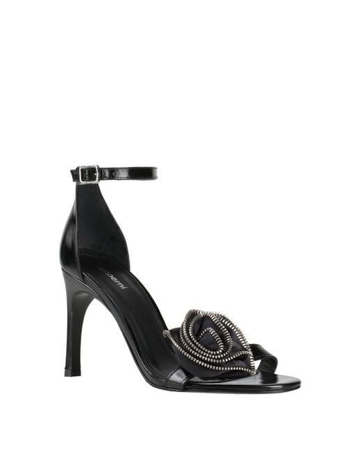 Coperni Black Sandale