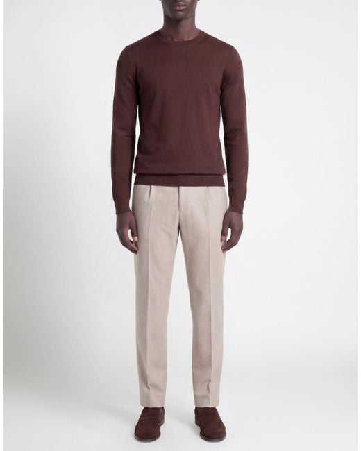 Pullover Alpha Studio de hombre de color Brown