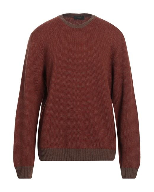 Pullover di Zanone in Red da Uomo