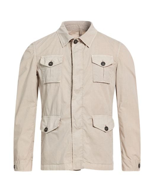 L.b.m. 1911 Natural Jacket Cotton, Elastane for men
