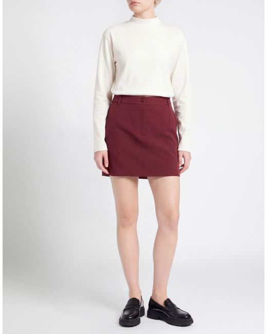 Essentiel Antwerp Red Mini Skirts
