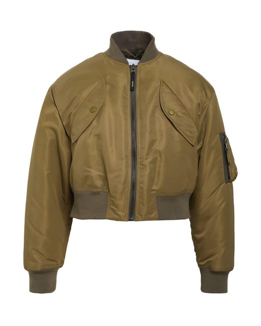 Aspesi Green Military Jacket Polyamide for men