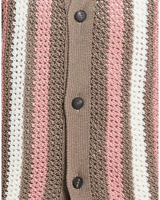 Tagliatore Pink Cardigans for men