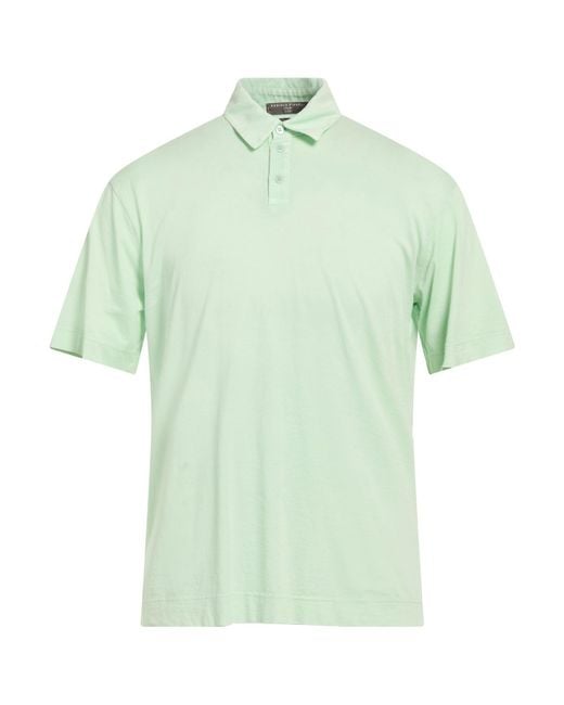 Daniele Fiesoli Green Polo Shirts for men