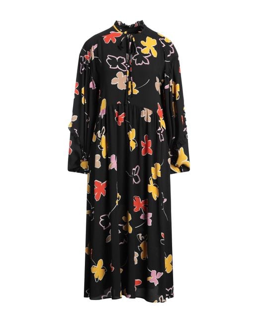 Ted Baker Black Midi Dress