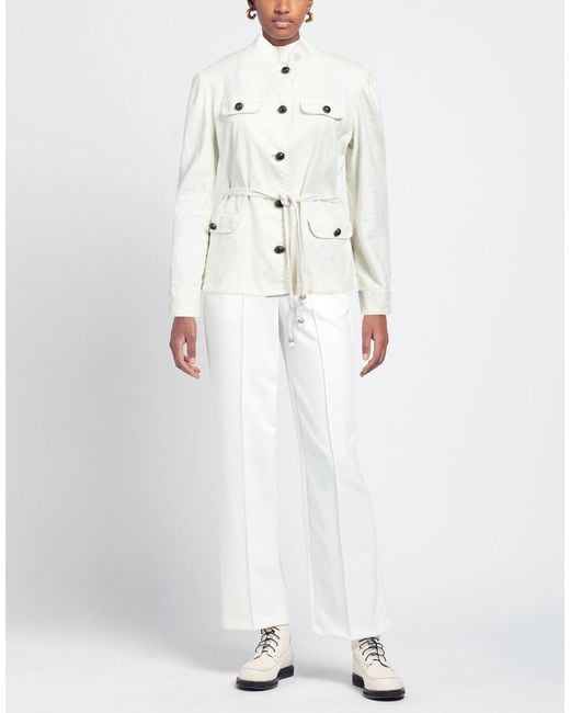 Bazar Deluxe White Jacke & Anorak