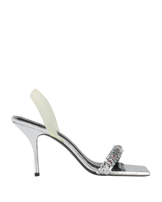 Givenchy Metallic Sandals