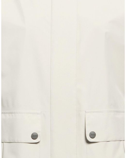 Herno White Light Jacket Polyester