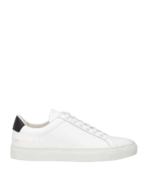 Common Projects White Sneakers Leather