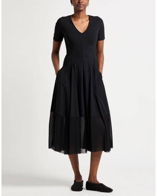 High Black Midi Dresses