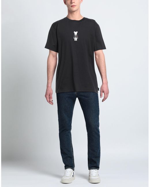 Gcds Black T-shirt for men