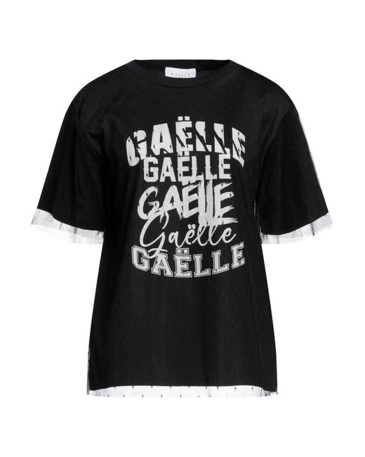 Gaelle Paris Black T-shirt