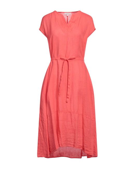 Antonelli Pink Midi Dress
