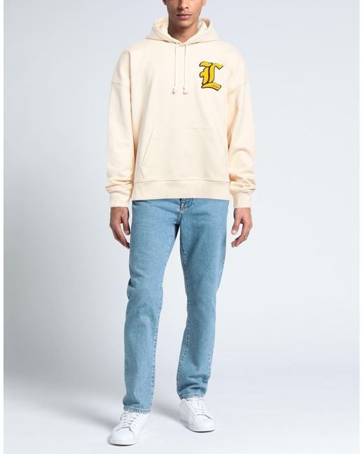 Lacoste Natural Sweatshirt Cotton, Polyester, Elastane for men