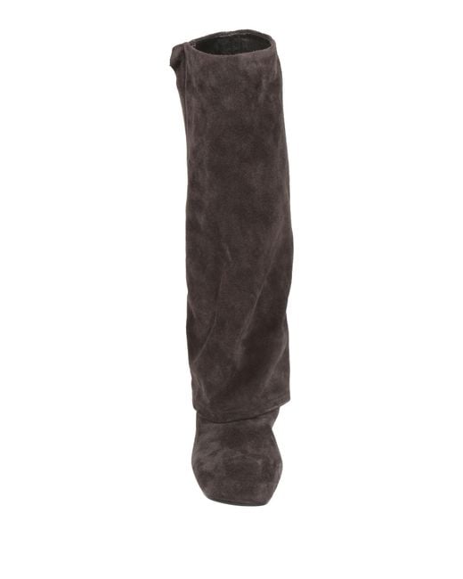 Ash Brown Dark Boot Leather