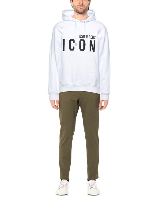 DSquared² White Sweatshirt for men