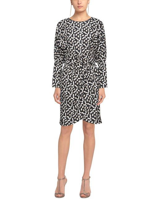 Hanita White Midi Dress Polyester