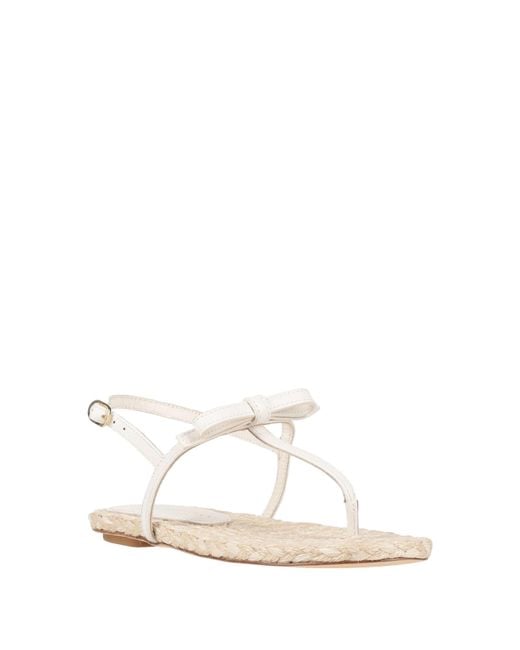 Stuart Weitzman White Espadrilles