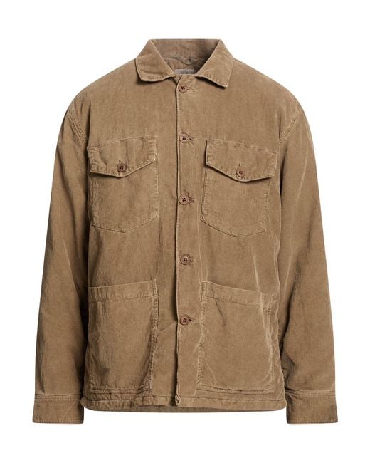 Hartford Brown Jacket Cotton for men