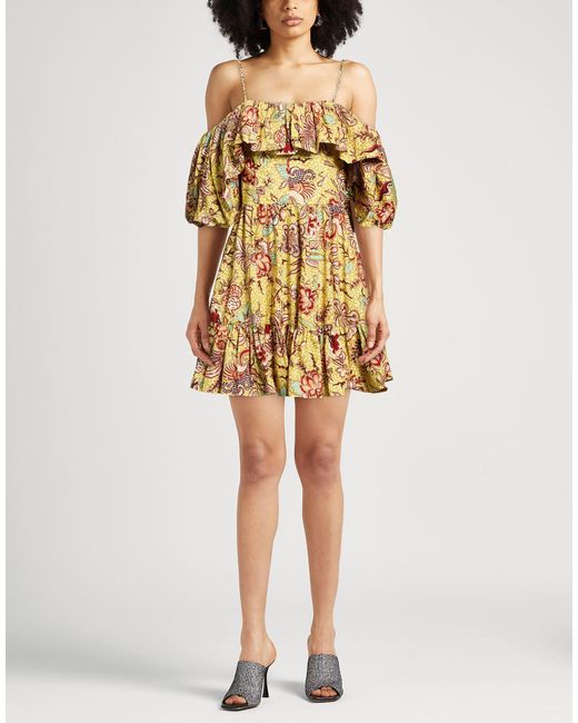 Ulla Johnson Metallic Mini Dress