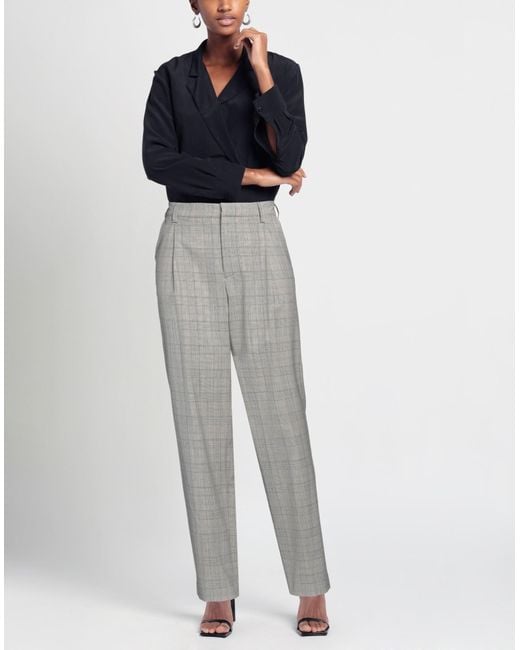 Zadig & Voltaire Gray Pants Wool