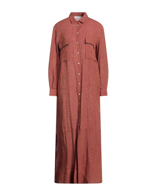 Fabiana Filippi Red Maxi-Kleid
