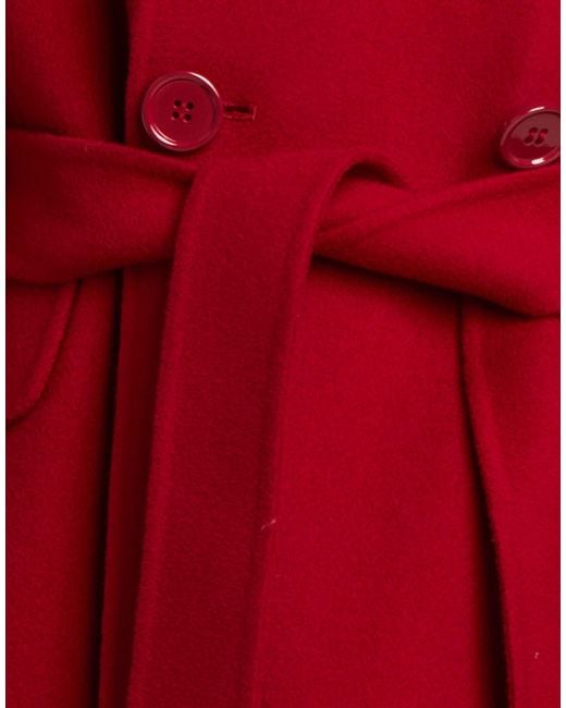 Max Mara Red Coat