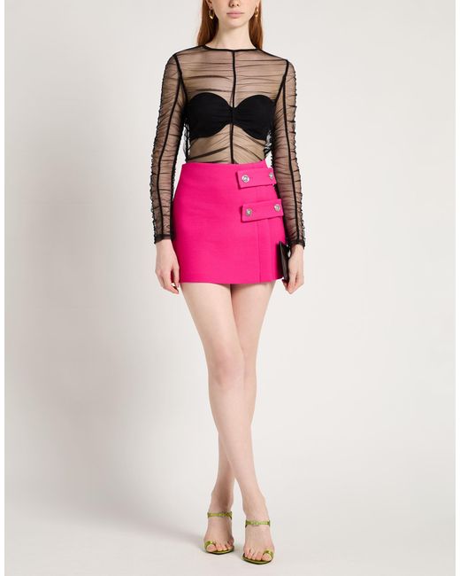 Versace Pink Mini Skirt