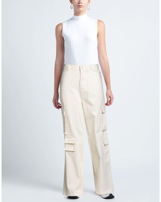 Amish Supplies White Jeans Cotton