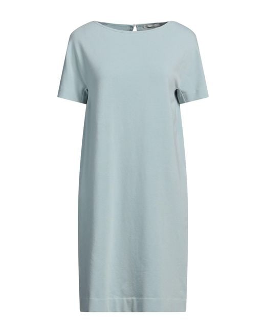 Circolo 1901 Blue Cotton-Lycra Mini Bodycon Dress