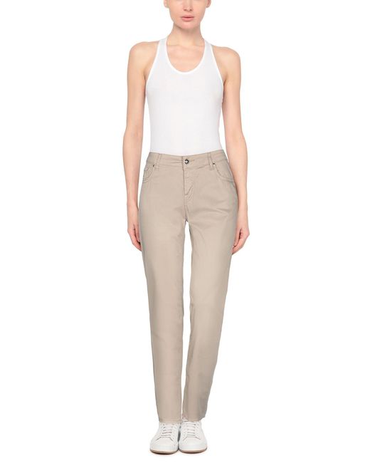Jacob Cohen Natural Pants Cotton, Elastane