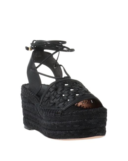 Tory Burch Black Espadrilles