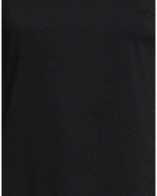 1 One Black Mini Dress Viscose, Polyamide, Elastane