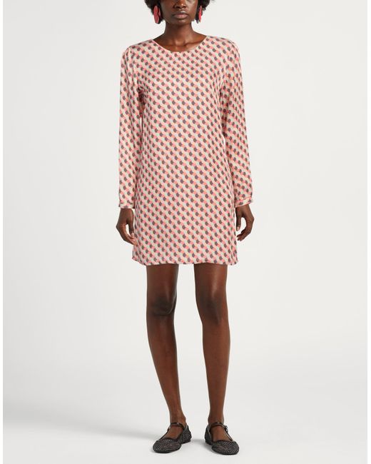 Attic And Barn Pink Mini Dress