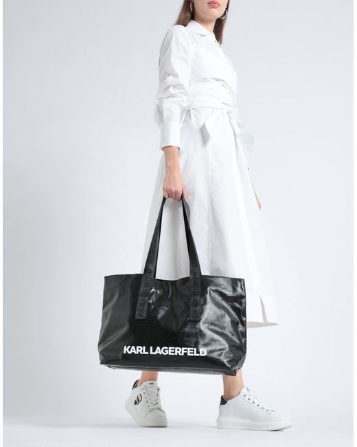 Karl Lagerfeld Black Shoulder Bag