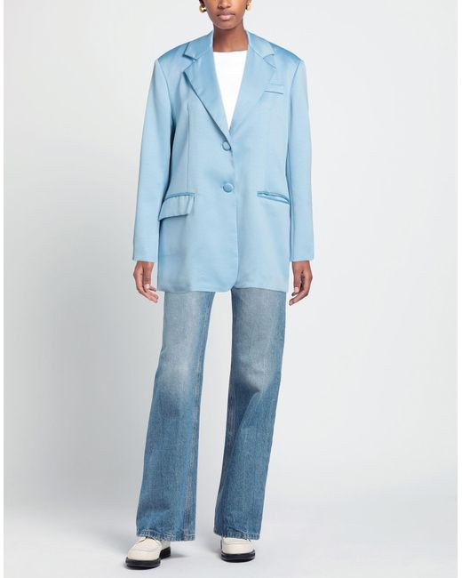 WEILI ZHENG Blue Blazer