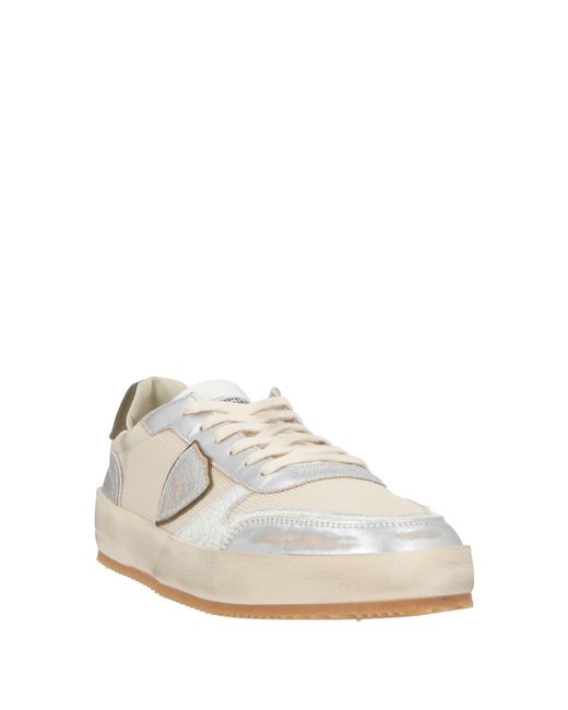 Philippe Model White Trainers for men