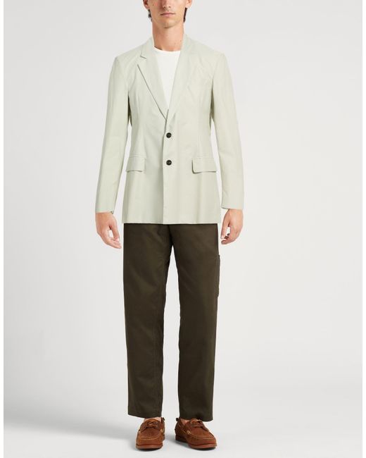 Grifoni Men's White Blazer Cotton, Polyamide