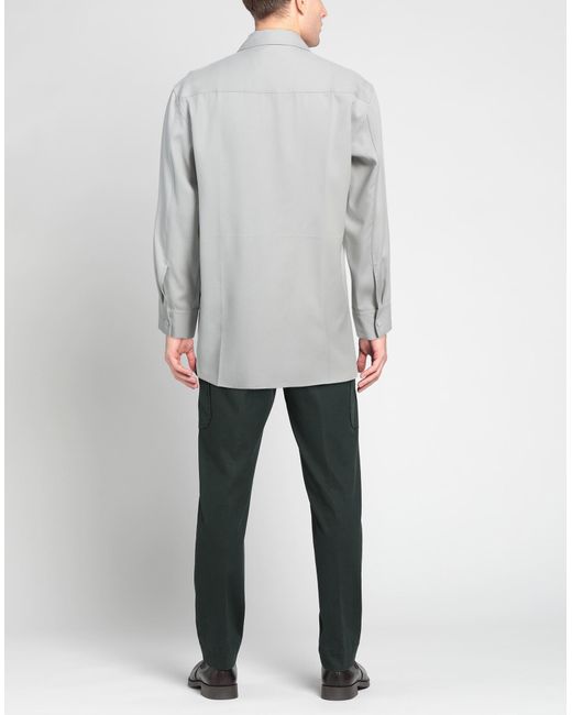 Camisa Jil Sander de hombre de color Gray